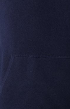 Мужской худи CANALI темно-синего цвета, арт. C1076/MK02276 | Фото 6 (Длина (для топов): Стандартные; Рукава: Длинные; Мужское Кросс-КТ: Худи-одежда; Принт: Без принта; Стили: Кэжуэл; Материал внешний: Хлопок, Синтетический материал)