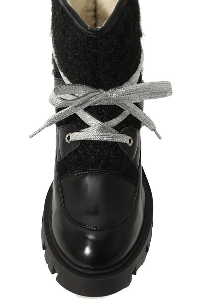 Кожаные сапоги MONNALISA, арт. 8CD017, фото 4