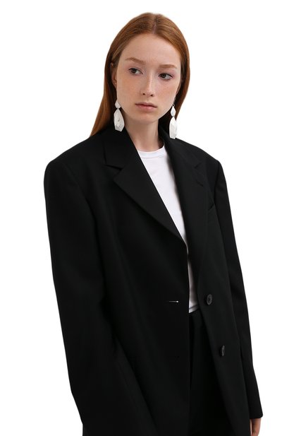 Серьги ISABEL MARANT белого цвета по цене 30800 руб., арт. BL1097-21A026B, фото 2 Серьги ISABEL MARANT, арт. BL1097-21A026B, фото 2