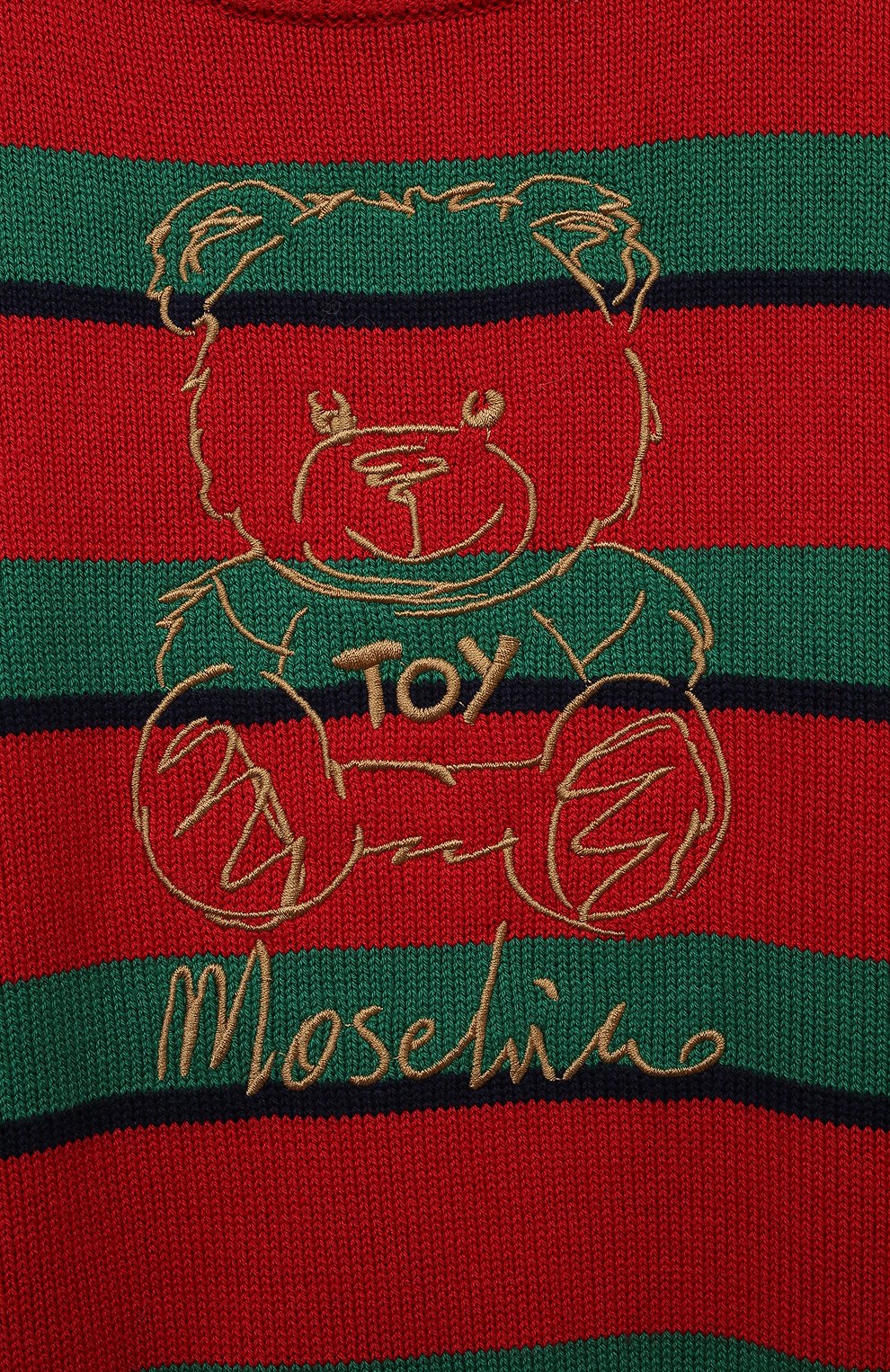 Пуловер из хлопка и шерсти MOSCHINO, арт. HMW010/LHE66/4-8, фото 3