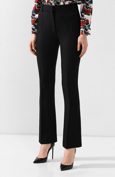 Брюки из смеси шелка и шерсти VALENTINO, арт. SB0RB3H54W0, фото 3