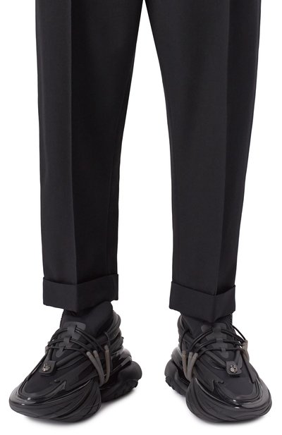 Комбинированные кроссовки unicorn BALMAIN, арт. BM1VJ309/KNSC, фото 3