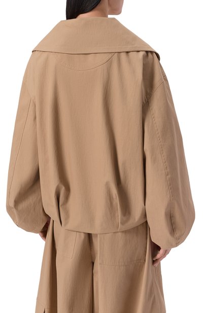 Хлопковая ветровка CO бежевого цвета по цене 99500 руб., арт. 6495WRT-PS26, фото 4 Хлопковая ветровка CO, арт. 6495WRT-PS26, фото 4