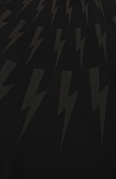 Хлопковая футболка NEIL BARRETT KIDS, арт. 030591, фото 3