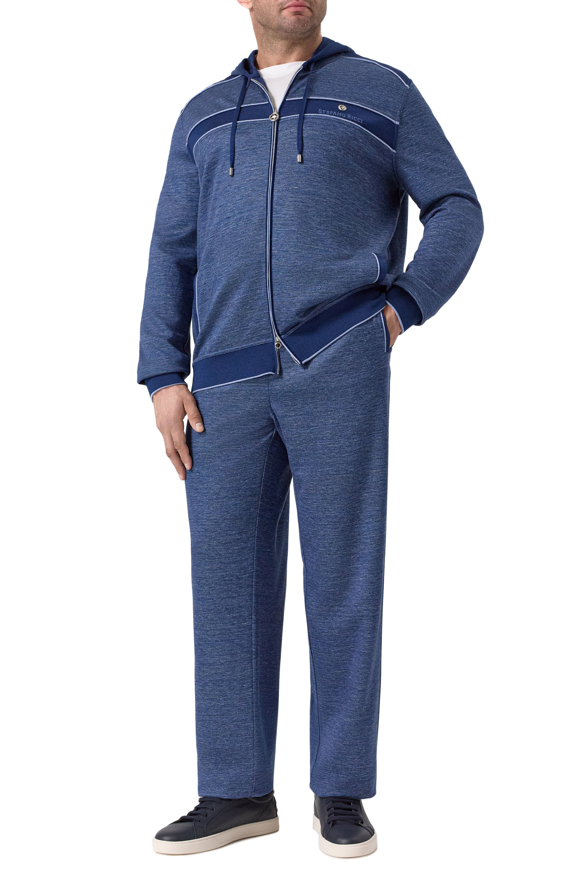 Брюки из шелка и льна STEFANO RICCI, арт. K919052P3D/T25101/62, фото 2