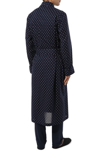 Хлопковый халат DEREK ROSE, арт. 5505-NELS090, фото 4