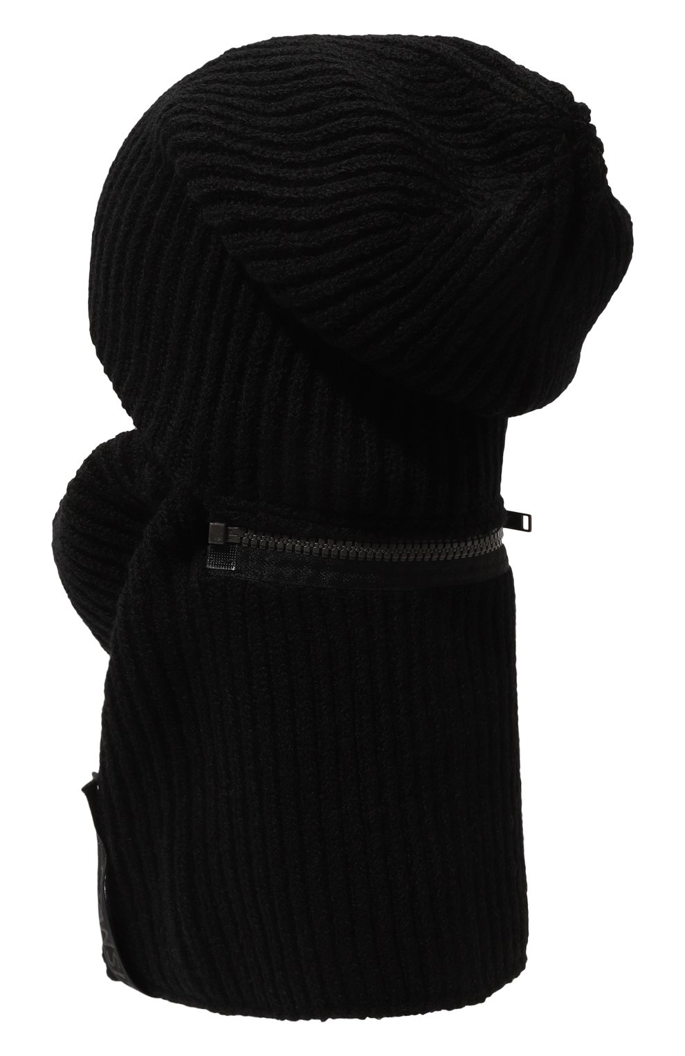 Шерстяная балаклава TRANSIT черного цвета по цене 22400 руб., арт. SCAUTRV17528, фото 3 Шерстяная балаклава TRANSIT, арт. SCAUTRV17528, фото 3