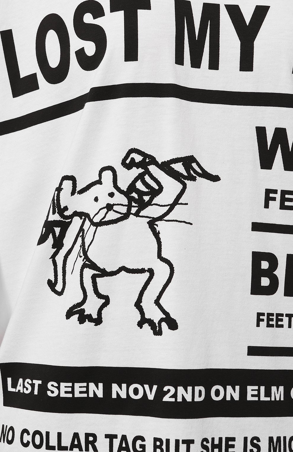 Хлопковая футболка MM6, арт. S62GD0188/S23588, фото 5