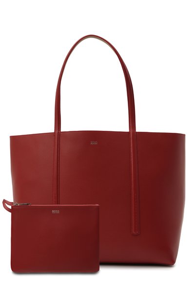 Сумка-шопер BOSS красного цвета по цене 44500 руб., арт. 50449120, фото 5 Сумка-шопер BOSS, арт. 50449120, фото 5