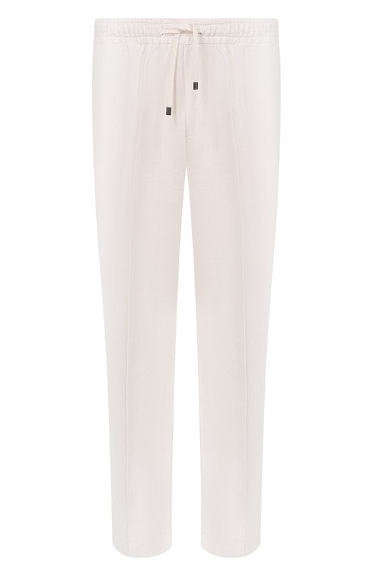 Льняные брюки Boglioli 89895Q/SB5752 Кремовый 89895Q/SB5752