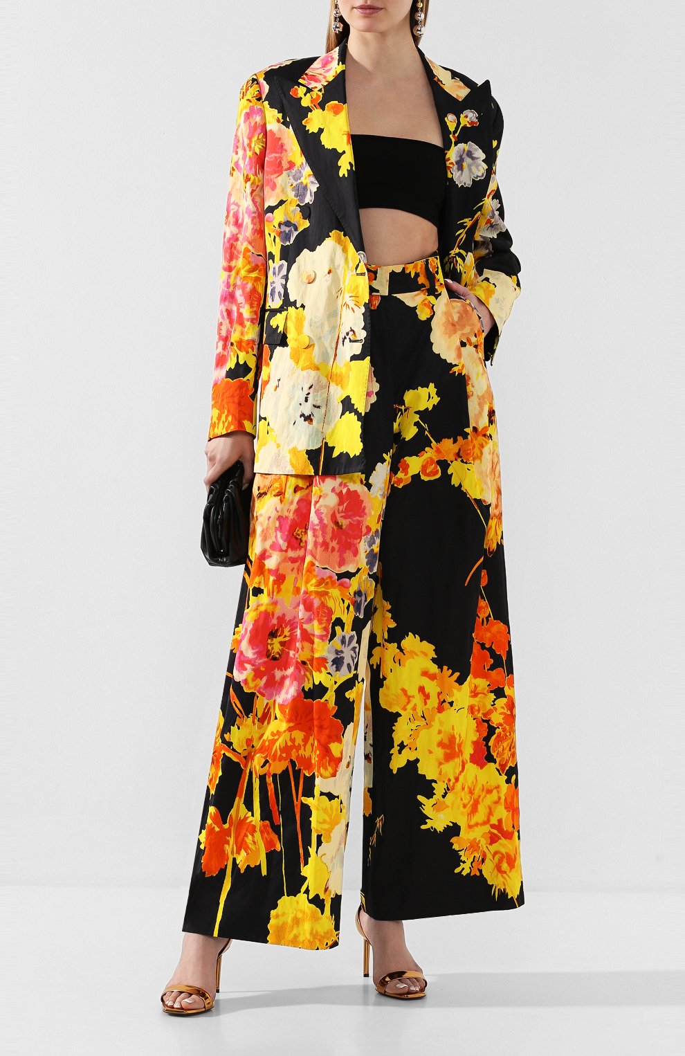 Жакет из смеси вискозы и хлопка DRIES VAN NOTEN, арт. 201-10421-9059, фото 2