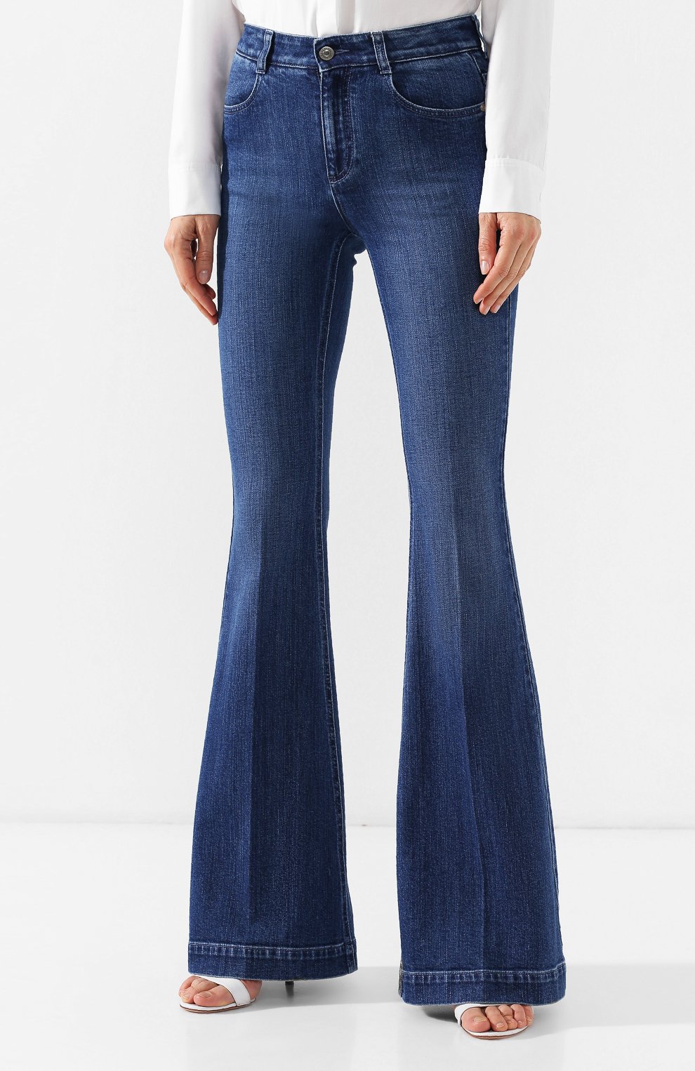 Расклешенные джинсы STELLA MCCARTNEY, арт. 372775/SMH39, фото 3