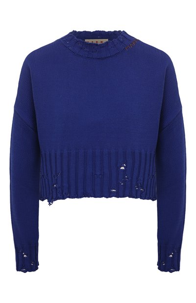 Женский хлопковый свитер MARNI, арт. GCMD0276A1/UFC652