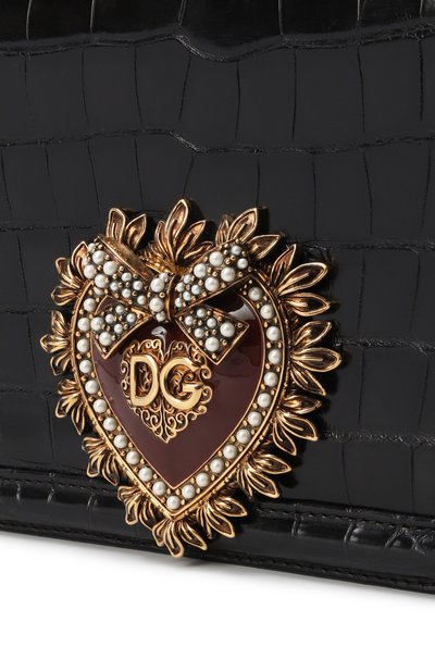 Сумка devotion из кожи аллигатора DOLCE & GABBANA, арт. BB6652/B2DE5/AMIS, фото 3