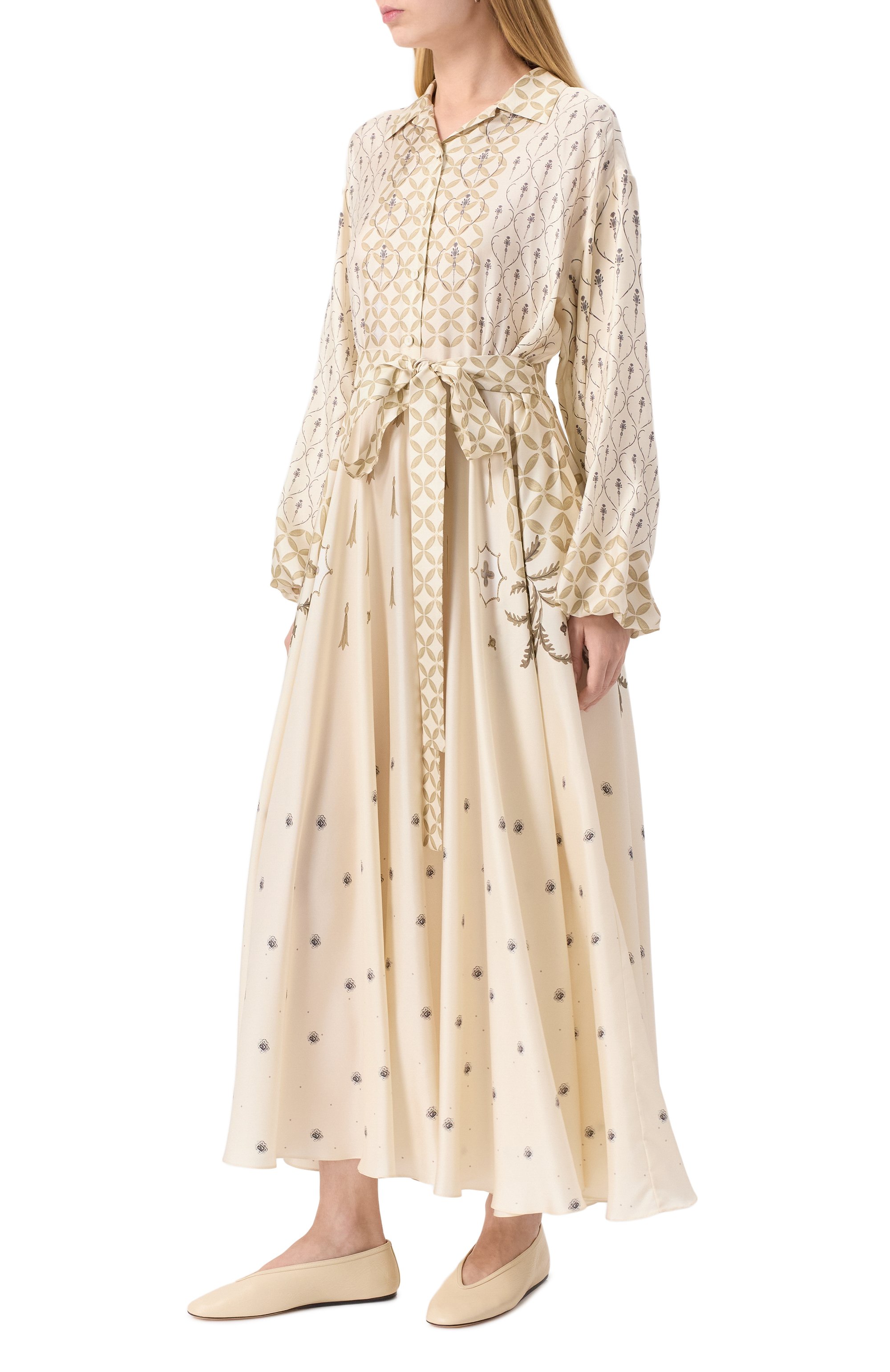 Шелковое платье AKHMADULLINA, арт. 1225.5D107/S003, фото 3