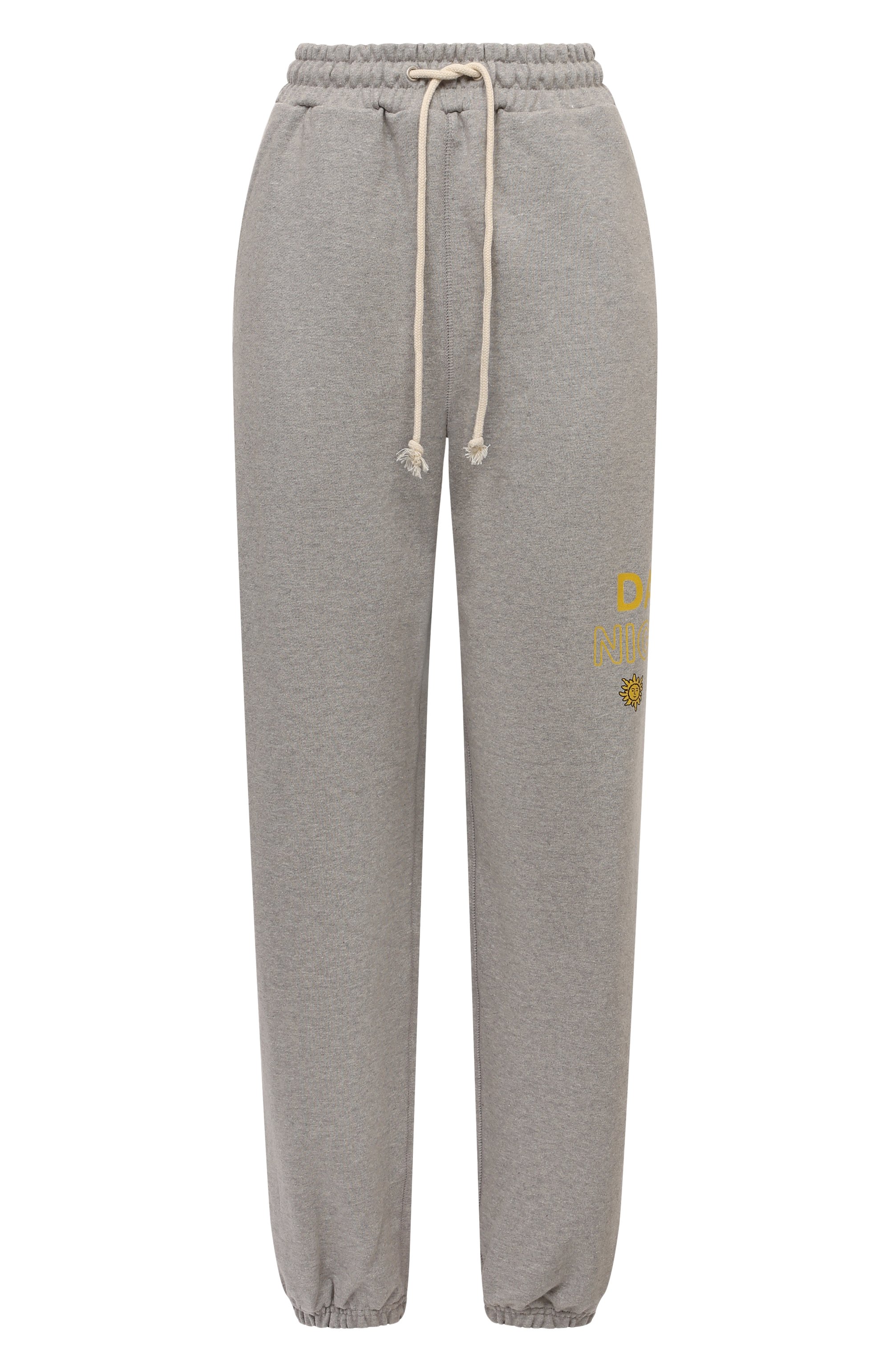 Хлопковые брюки AECA WHITE серого цвета по цене 17210 руб., арт. FWCMFWBDBSLSO004C0, фото 1 Хлопковые брюки AECA WHITE, арт. FWCMFWBDBSLSO004C0, фото 1