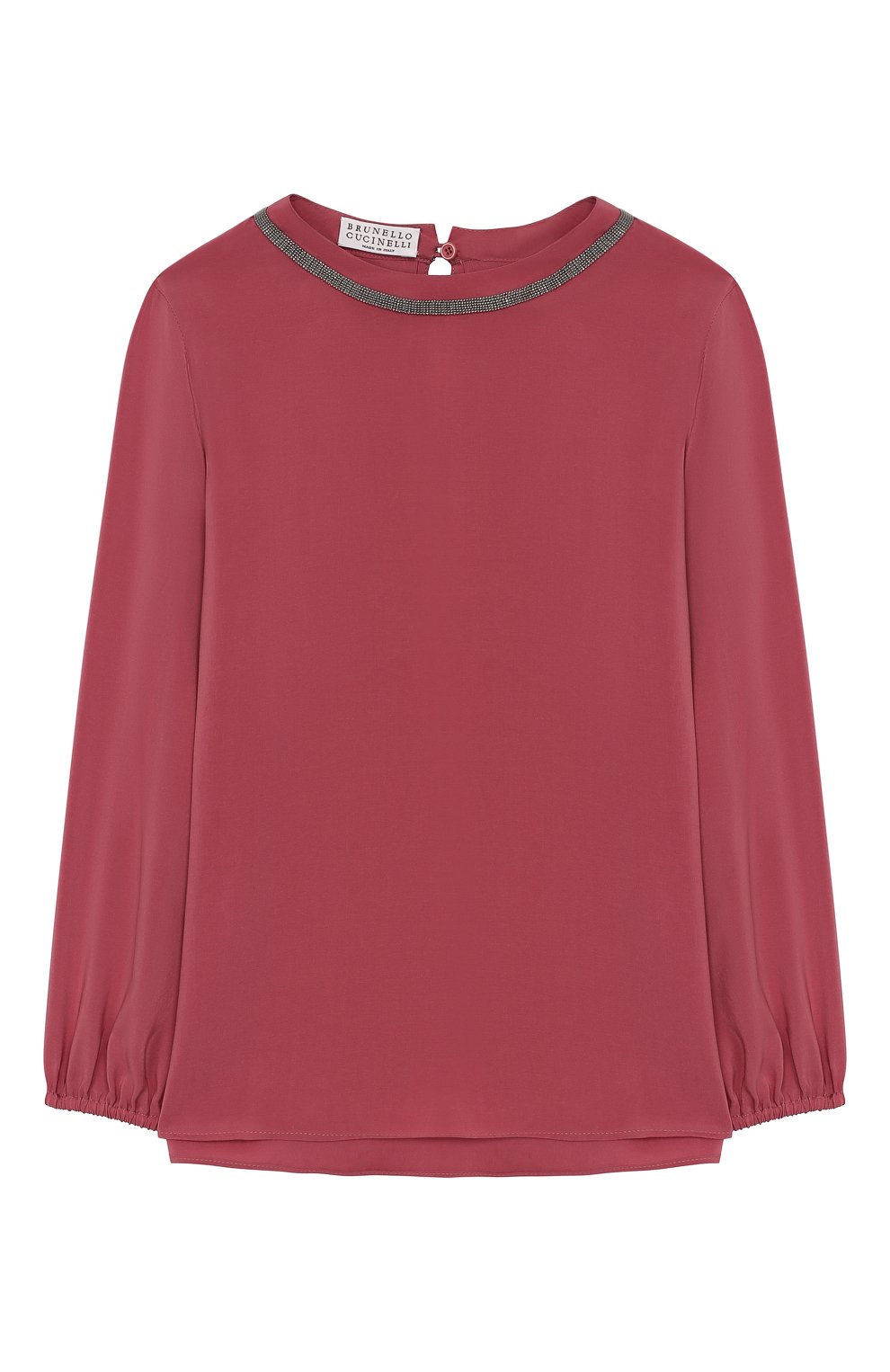 Шелковая блузка BRUNELLO CUCINELLI, арт. BB948D9800, фото 1