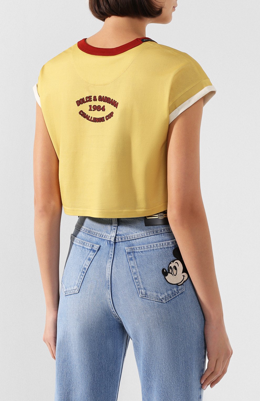Хлопковая футболка DOLCE & GABBANA, арт. F8M00T/FI7TC, фото 4