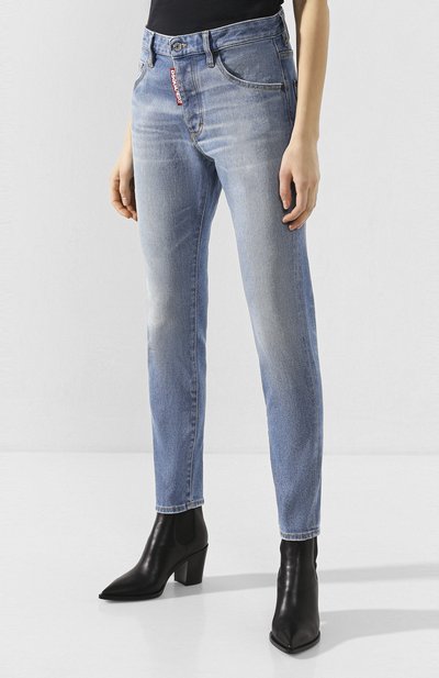 Джинсы DSQUARED2 синего цвета по цене 45050 руб., арт. S75LB0288/S30662, фото 3 Джинсы DSQUARED2, арт. S75LB0288/S30662, фото 3