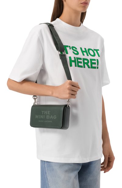 Сумка the mini bag MARC JACOBS (THE) зеленого цвета по цене 31950 руб., арт. 2S4SMN080S02, фото 2 Сумка the mini bag MARC JACOBS (THE), арт. 2S4SMN080S02, фото 2