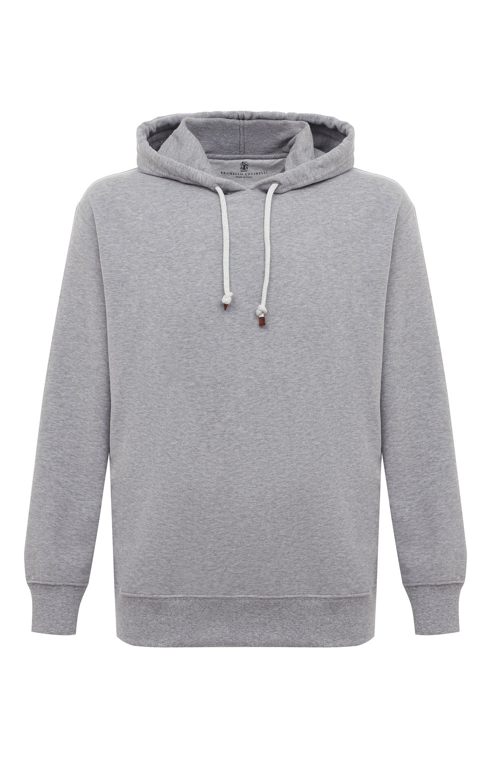 Хлопковое худи BRUNELLO CUCINELLI, арт. MTU143450, фото 1
