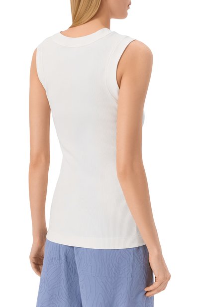 Хлопковая майка BRUNELLO CUCINELLI, арт. MG902VT100, фото 4