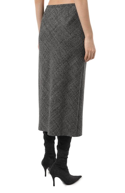 Шерстяная юбка DRIES VAN NOTEN, арт. 232-010838-7068, фото 4