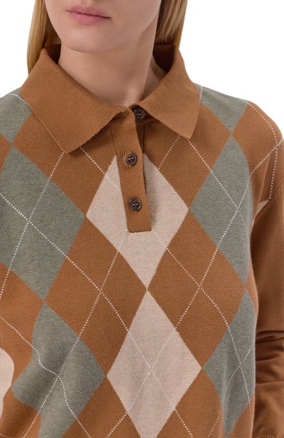 Поло из хлопка и кашемира ADDICTED, арт. AD2603, фото 5