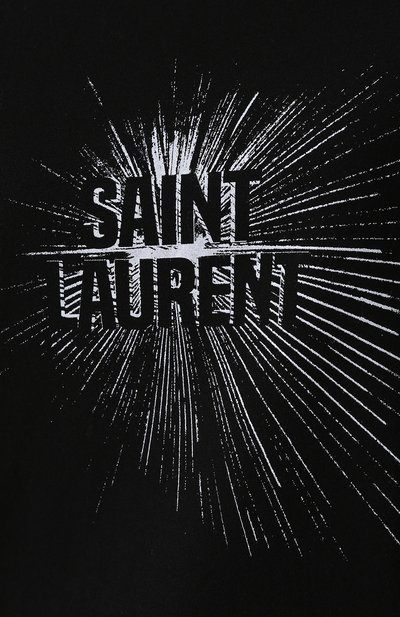Хлопковая футболка SAINT LAURENT, арт. 590382/YBMH2, фото 5