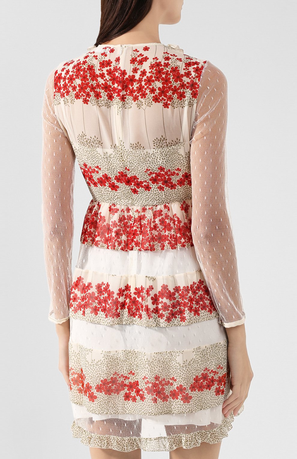 Платье REDVALENTINO белого цвета по цене 89950 руб., арт. SR3VAG30/4AR, фото 4 Платье REDVALENTINO, арт. SR3VAG30/4AR, фото 4