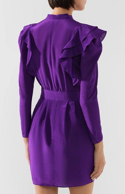 Шелковое платье ISABEL MARANT ETOILE, арт. R01463-19A033E/Y0ANA, фото 4