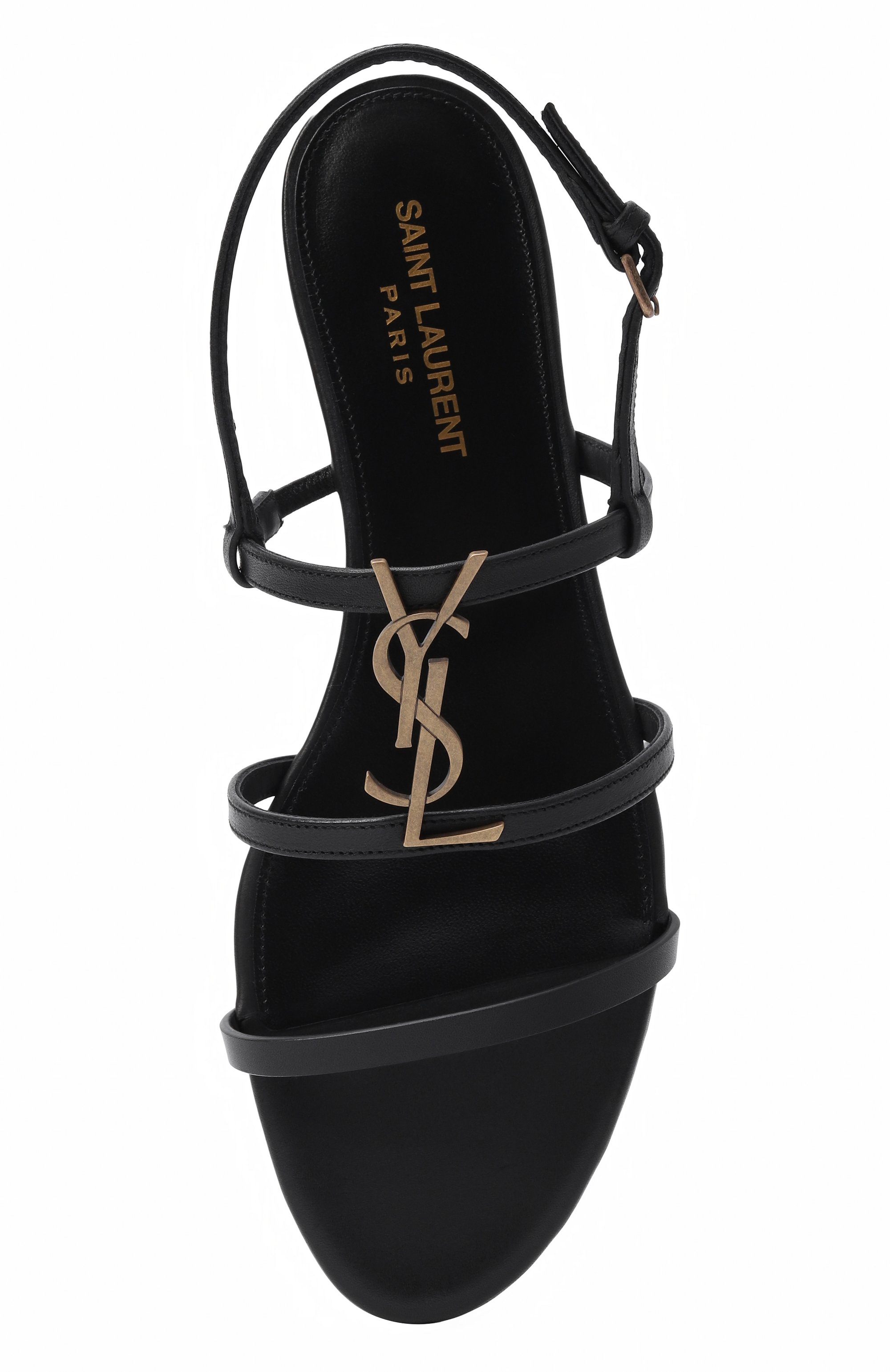 Кожаные сандалии new cassandra SAINT LAURENT, арт. 777348/BDATT, фото 6