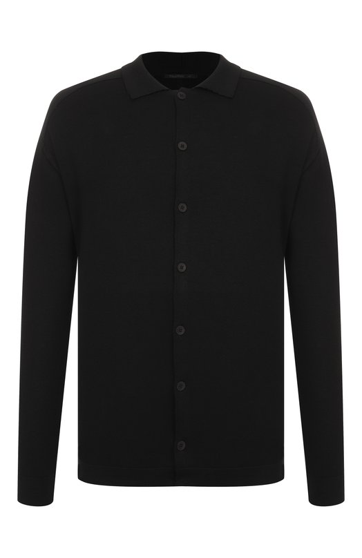 Кардиган из шерсти и вискозы Transit CFUTRB13484 Чёрный CFUTRB13484