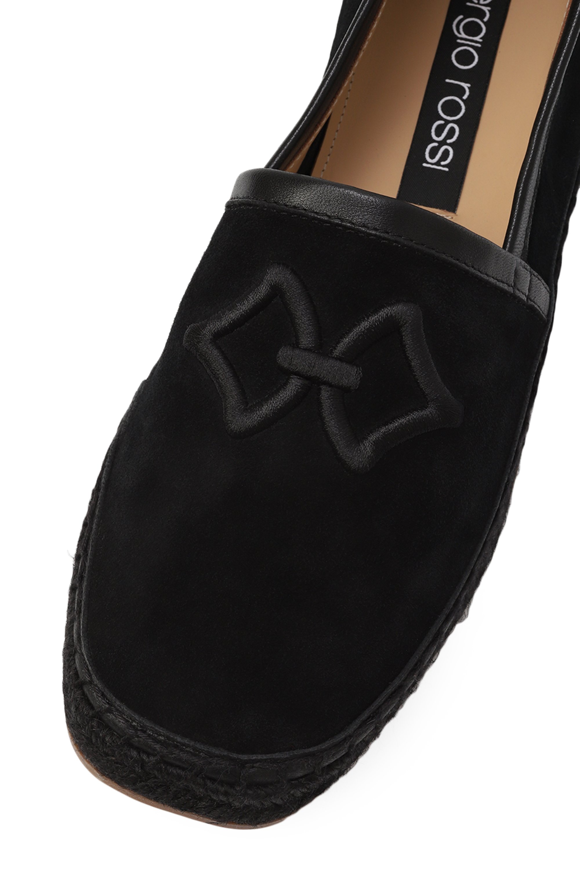 Замшевые эспадрильи sr sea scale embroidery SERGIO ROSSI, арт. B11760/MAF442, фото 7