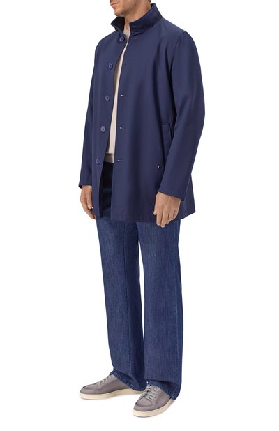 Кеды monte carlo из нубука SANTONI, арт. MBNG22184TIRTFEH, фото 2