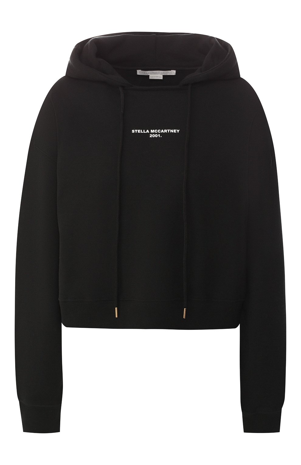 Хлопковый пуловер STELLA MCCARTNEY черного цвета по цене 42000 руб., арт. 530914/SMW36, фото 1 Хлопковый пуловер STELLA MCCARTNEY, арт. 530914/SMW36, фото 1