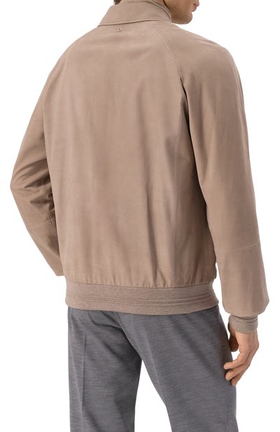 Кожаный бомбер STEFANO RICCI, арт. M7J5100100/MK0TG, фото 4