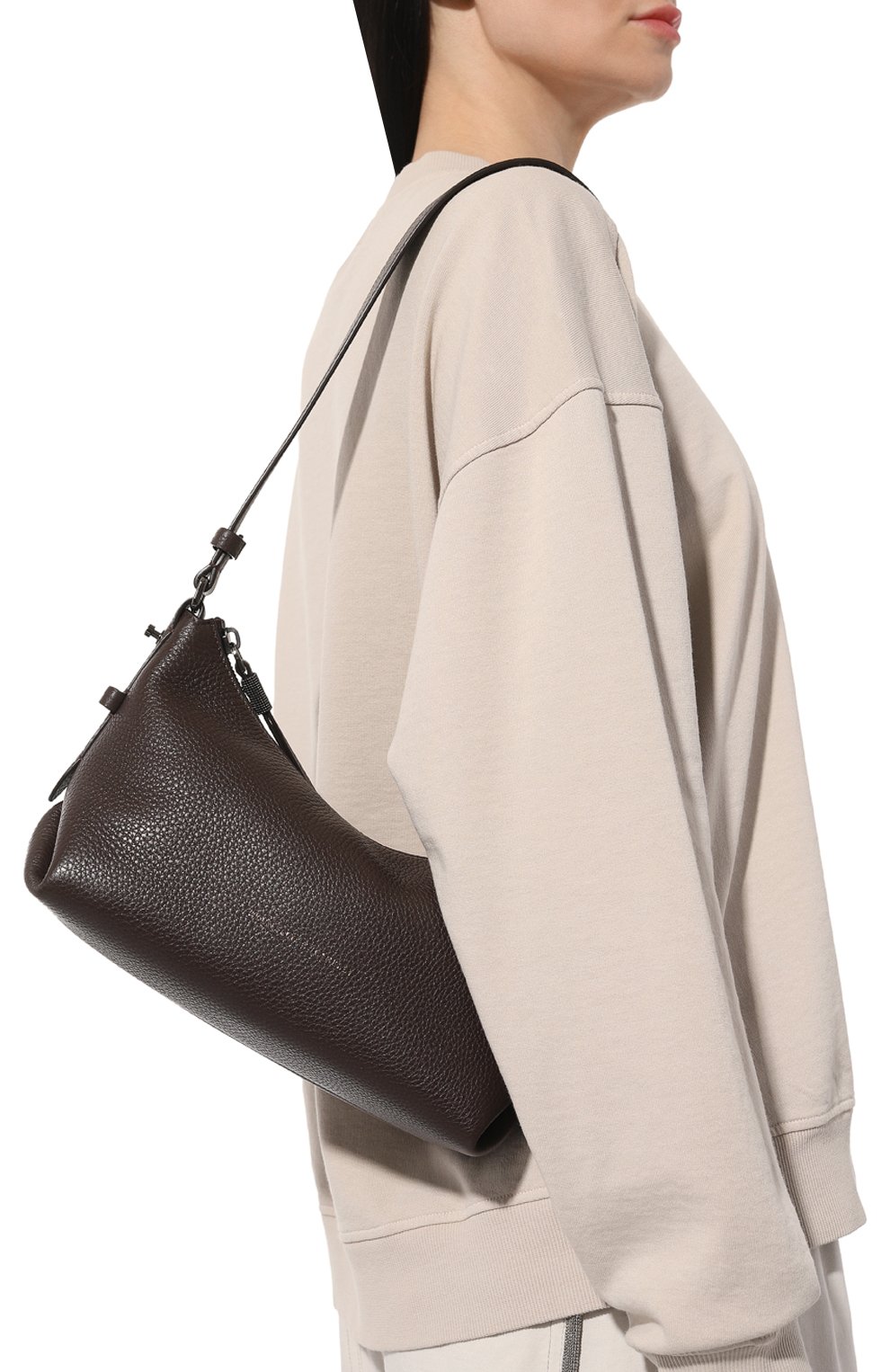 Кожаная сумка BRUNELLO CUCINELLI, арт. MBVND2546, фото 2