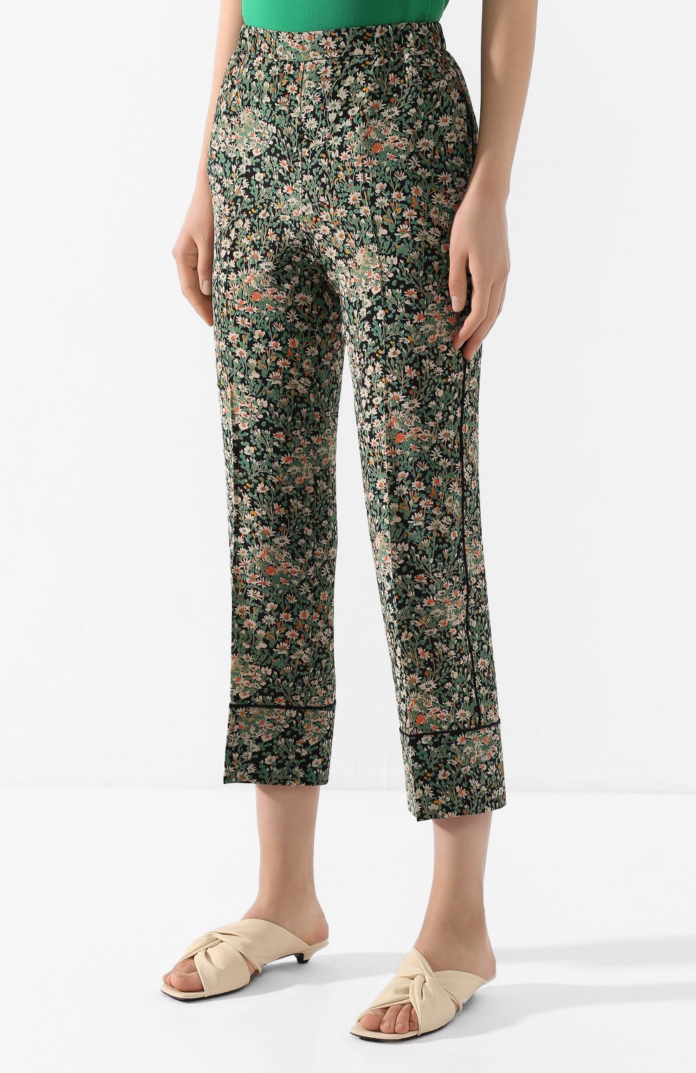 Шелковые брюки N21, арт. 20E N2S0/B061/5548, фото 3