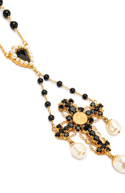 Колье с отделкой кристаллами swarovski DOLCE & GABBANA, арт. WNK4Y1/W1111, фото 2