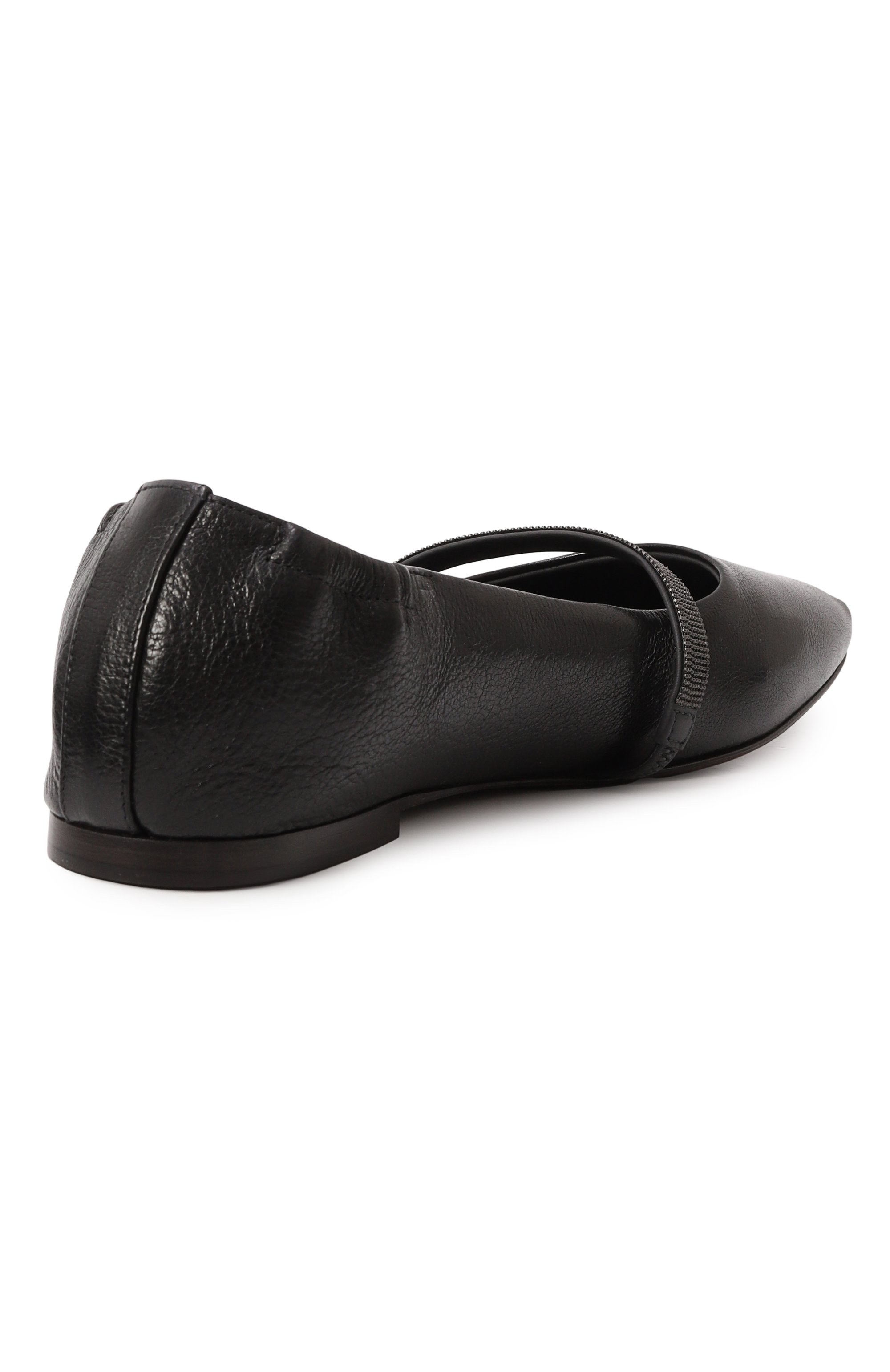 Кожаные балетки BRUNELLO CUCINELLI, арт. MZ0RC2807, фото 5