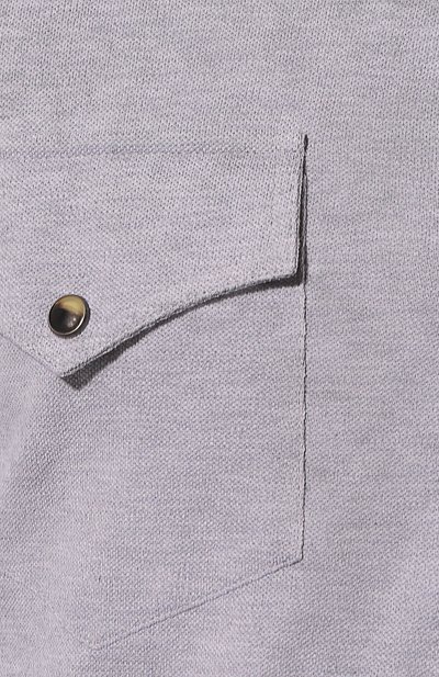 Хлопковая рубашка BRUNELLO CUCINELLI, арт. ME854B2268, фото 5