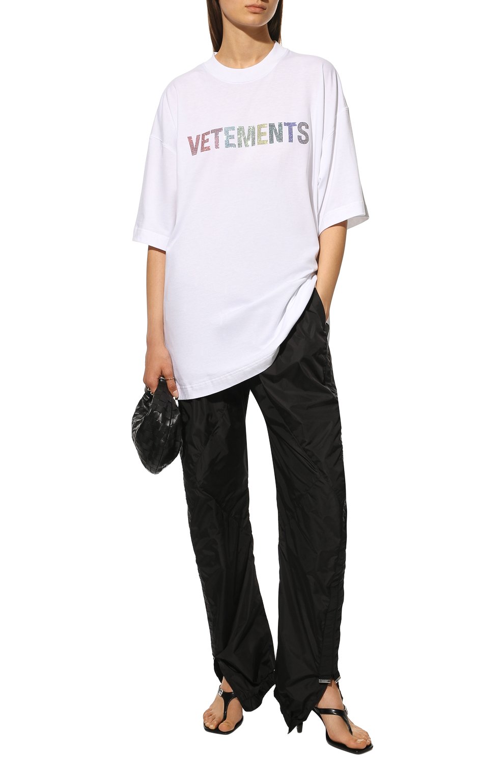 Хлопковая футболка VETEMENTS, арт. UE52TR510W 1611/W, фото 2