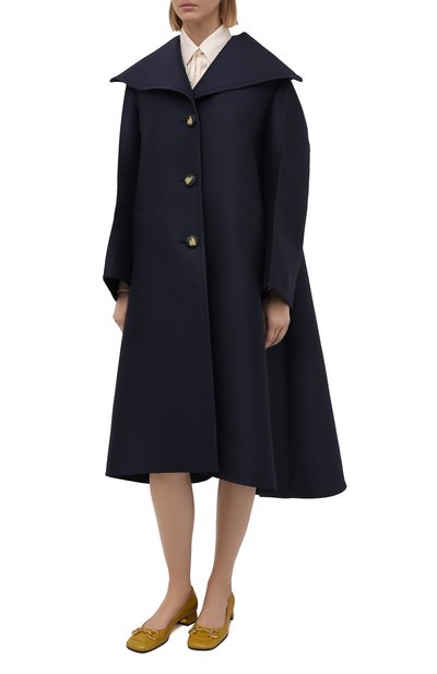 Пальто из шерсти и шелка LANVIN, арт. RW-C00003-4869-E21, фото 3