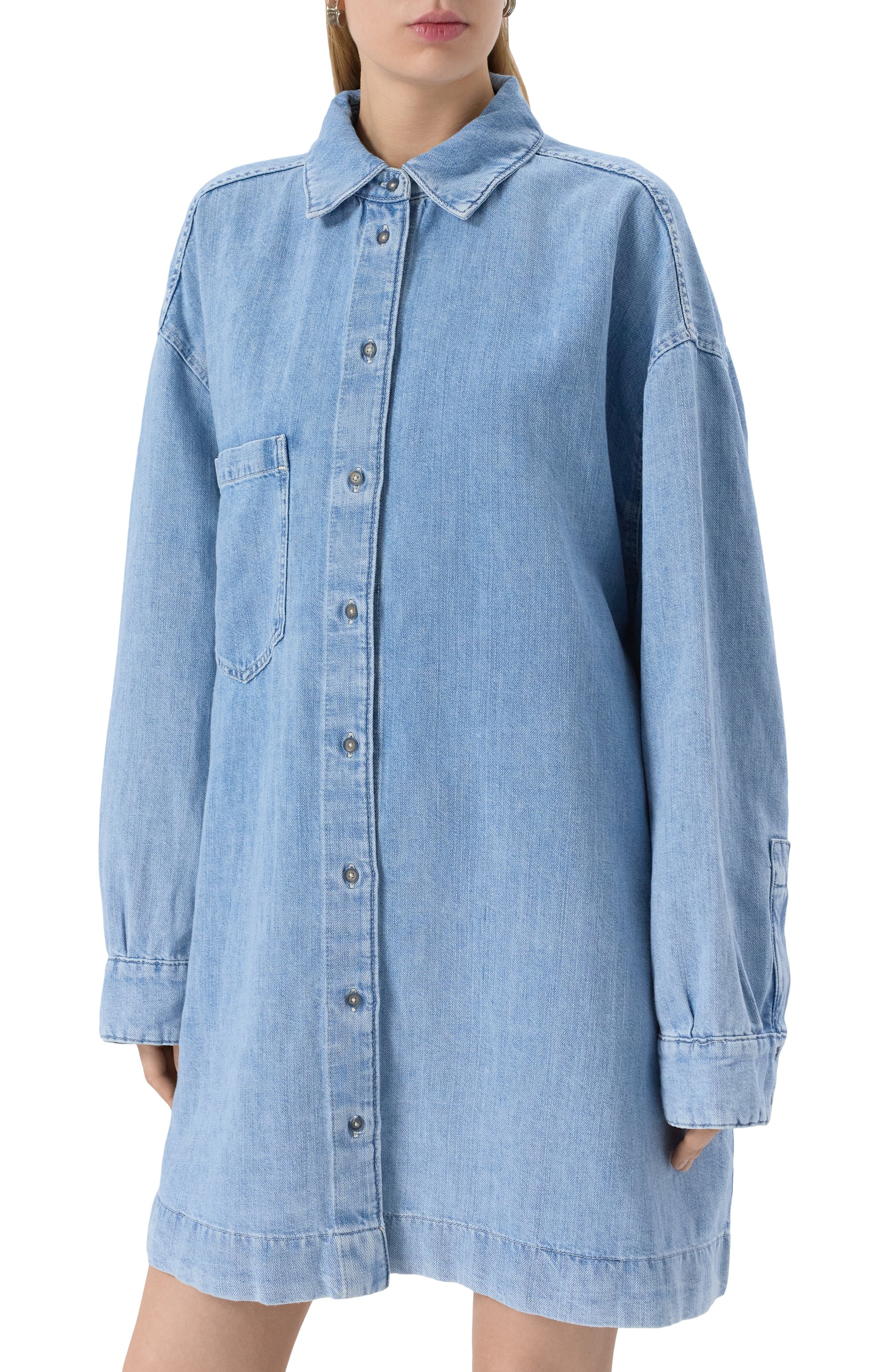 Джинсовое платье 7 FOR ALL MANKIND, арт. 7U015U03KNS, фото 3