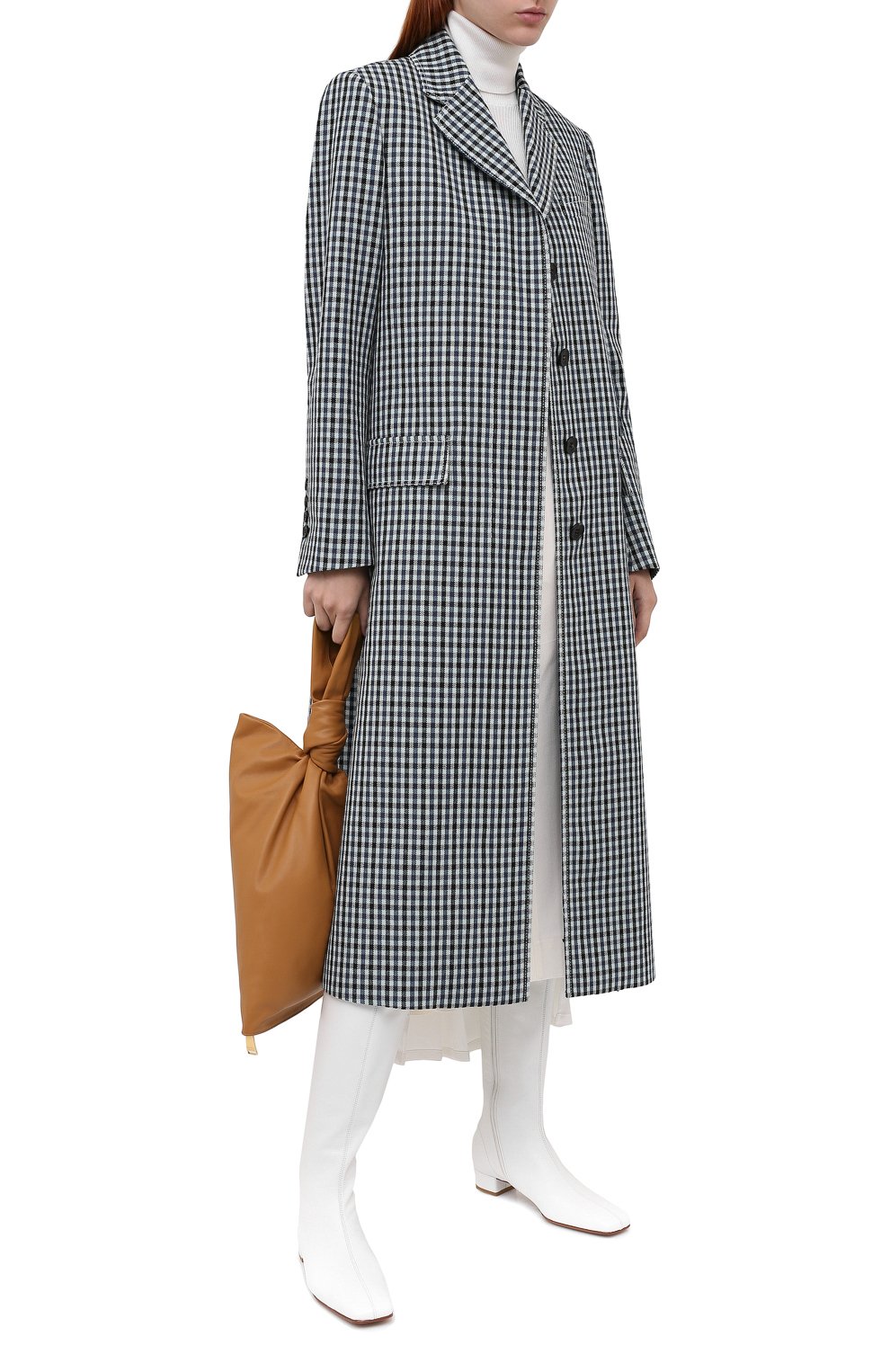 Кожаные сапоги BY FAR, арт. 20PFEDIDWHNAP, фото 2