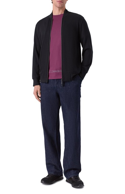 Толстовка из вискозы KNT UMM069004 Чёрный  UMM069004 Фото 2