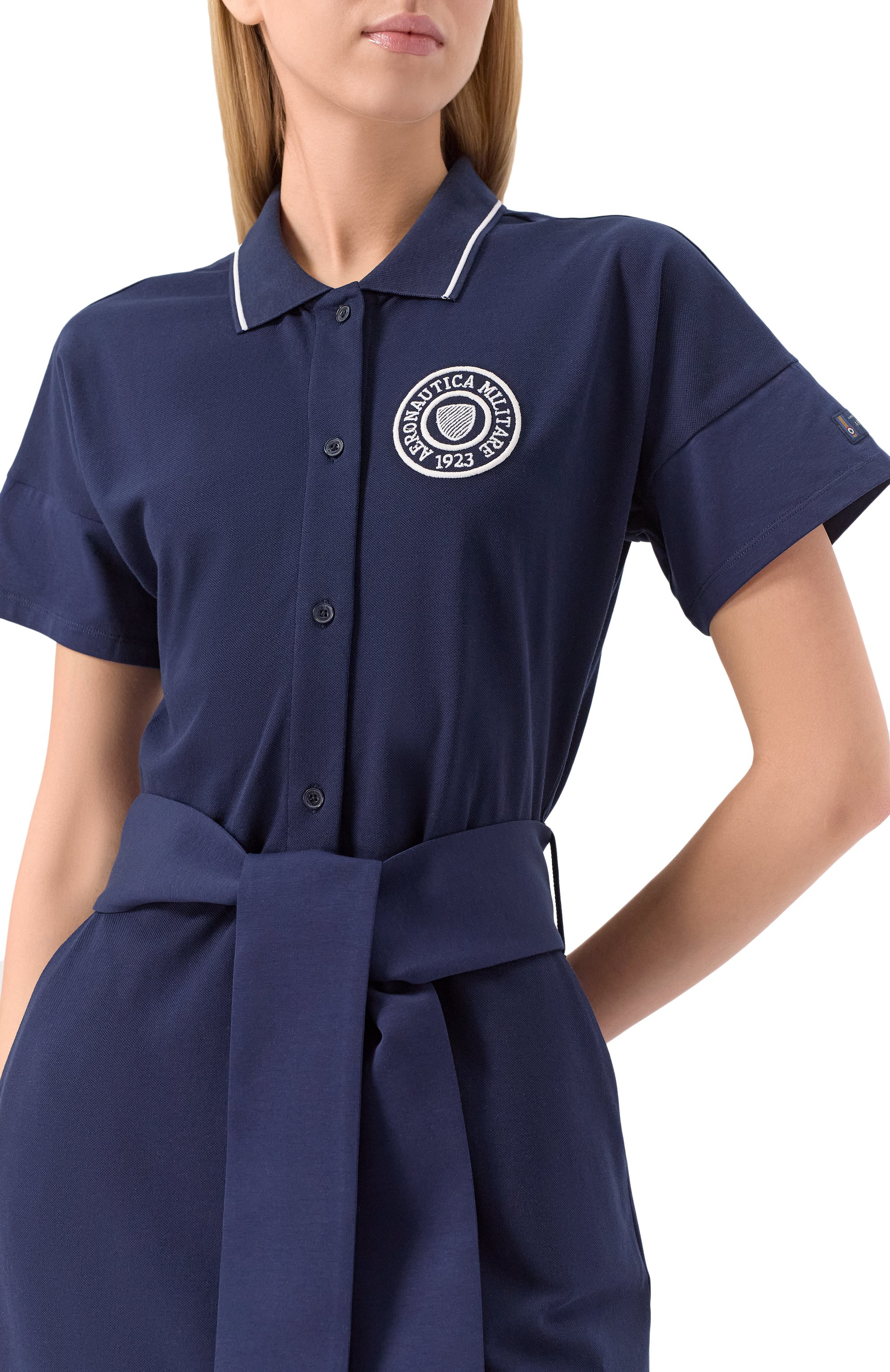 Хлопковое платье AERONAUTICA MILITARE, арт. VF638DP343, фото 5