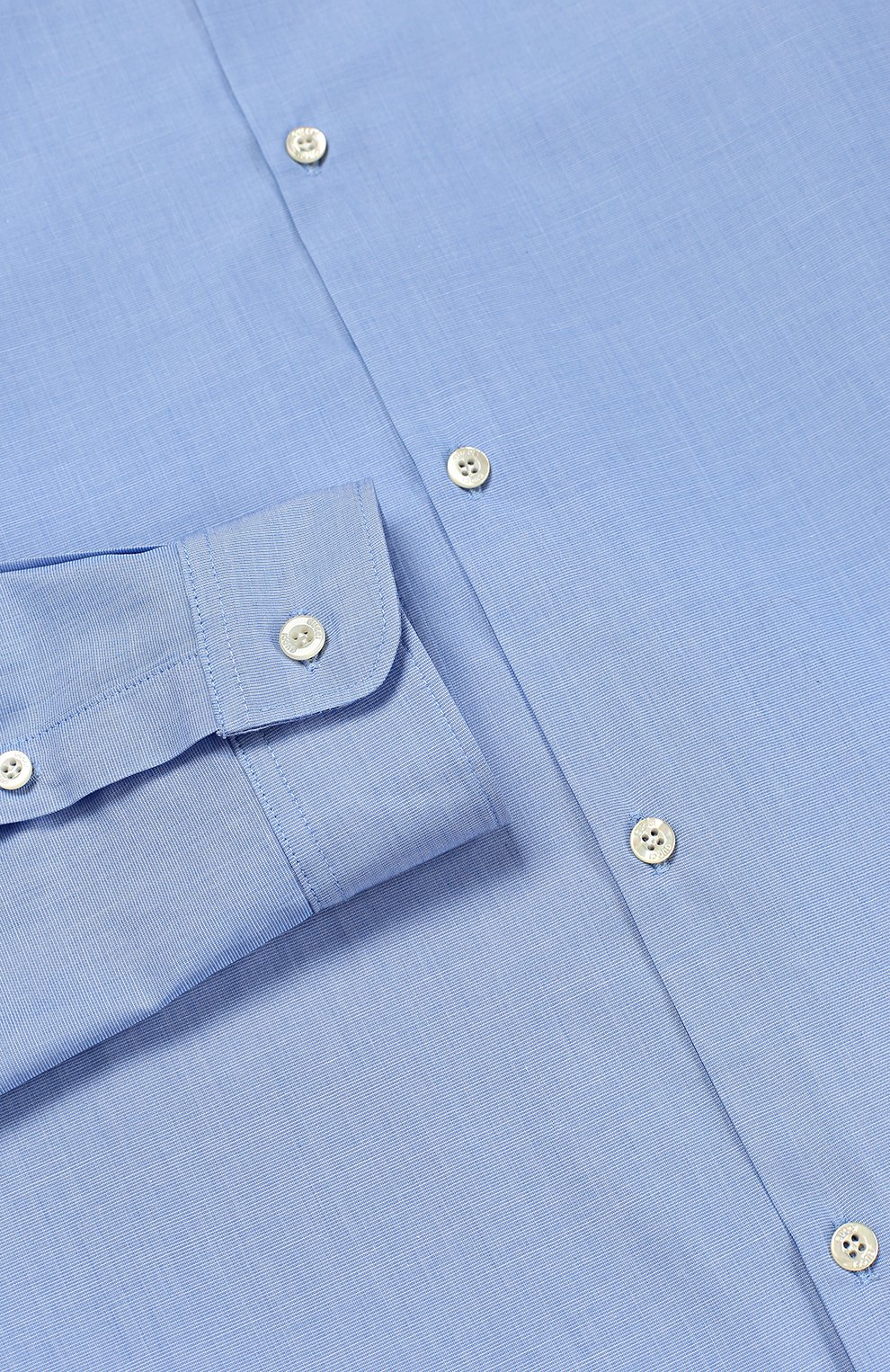 Классическая рубашка из хлопка GUCCI голубого цвета по цене 17950 руб., арт. 455008/XB189, фото 2 Классическая рубашка из хлопка GUCCI, арт. 455008/XB189, фото 2