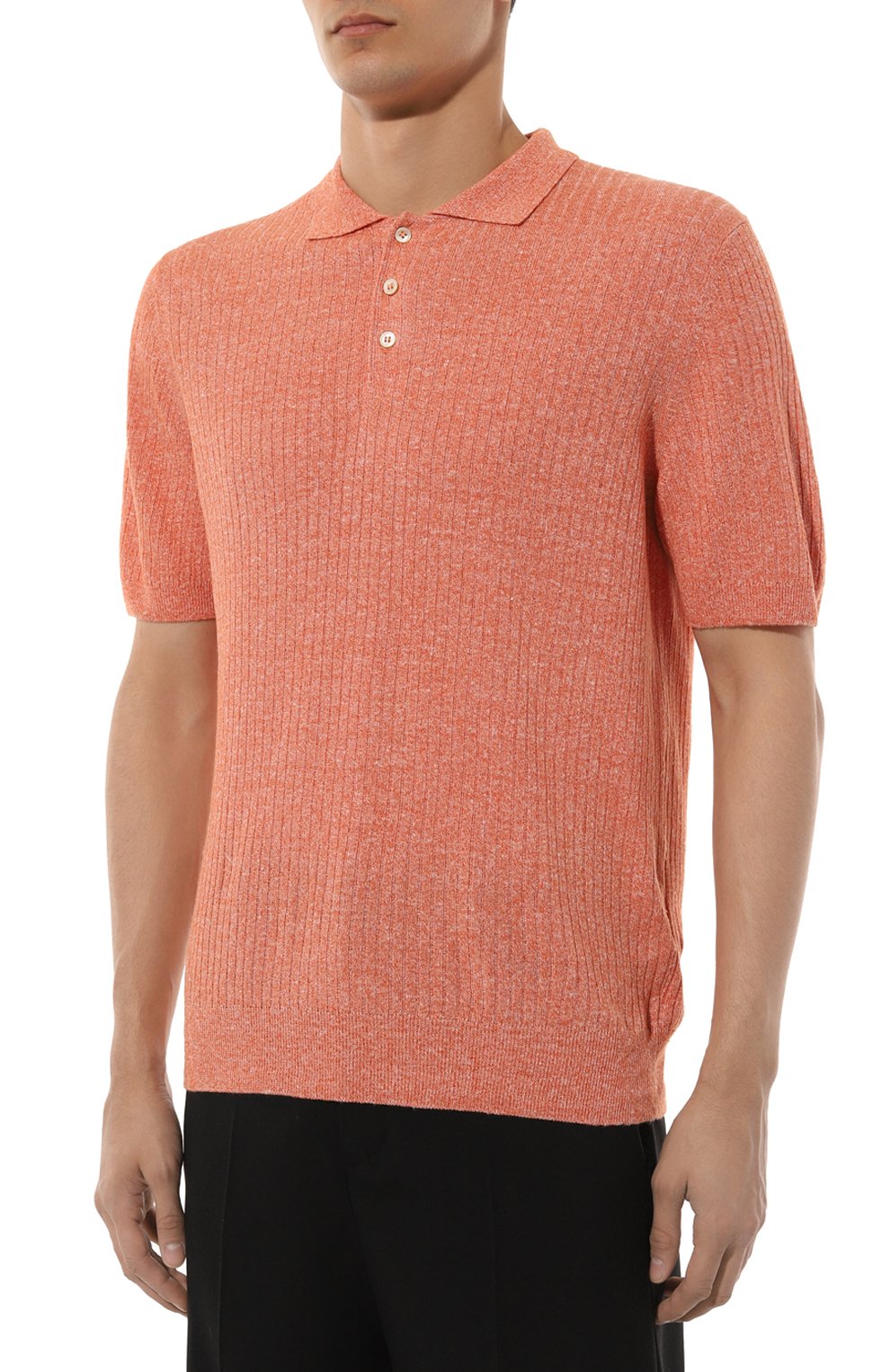 Поло изо льна и хлопка GRAN SASSO, арт. 57118/18641, фото 3